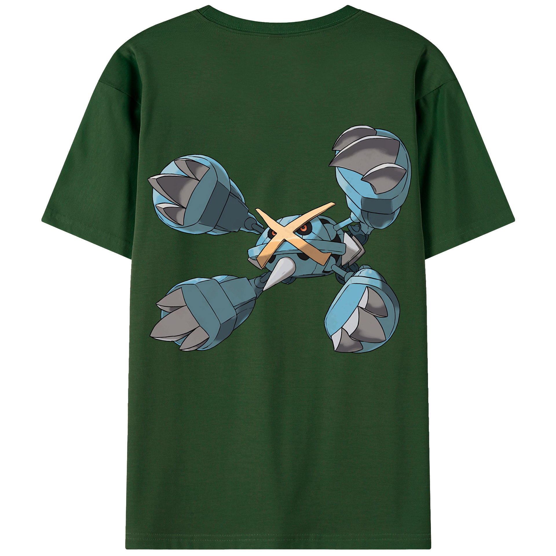 （画像用） ポケットモンスター Pokémon 綿100％半袖Tシャツ（背面プリント）